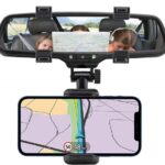 Supporto Smartphone Universale per Specchietto Retrovisore Auto