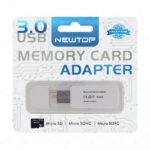 USB 3.0 Card Reader: Legge e Scrive Micro SD, SDXC, SDHC Bianco