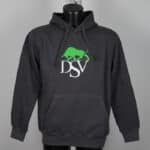 Felpa con cappuccio grigia