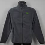 Felpa in pile grigia