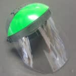 Mascherina protettiva in policarbonato