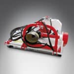 Trinciatrice GIEMME modello VFLU 125 con spostamento idraulico e disco interfilare