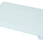 TAGLIERE CON FERMI BIANCO IN POLIETILENE cm. 80x40x3