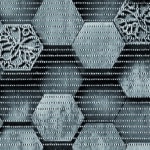 TAPPETO MULTIUSO IN PVC AQUAMAT 4059-3 Rotolo cm.65 (H) x 15 mt (L).