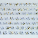 TENDA IN PVC QUADRIFOGLIO cm. 140x240 col. Oro