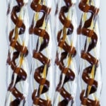 TENDA IN PVC COCO cm. 140x240 col. Cristallo/Marrone