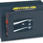 Stark CASSAFORTE DA MURO Chiusura con chiave+combinatore mm. 400x195x250 h