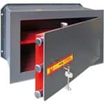 Utilia Security CASSAFORTE DA MURO Chiusura con chiave mm. 490x195x320 h