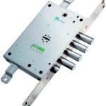 Mottura SERRATURA PORTE BLINDATE APPL. D/M 4M+S TRIP. Art. 52.771 E.63 Reversibile Interasse 28