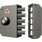 CR SERRATURA LEGNO APPL. CIL/POMPA C/POMOLO Art. 3000 E. 60,5 Dx