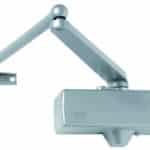 Mab CHIUDIPORTA AEREO CON FERMO Art. 564 x porte mm. 850÷1250 Col. Argento