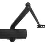 Mab CHIUDIPORTA AEREO CON FERMO Art. 564 x porte mm. 850÷1250 Col. Nero