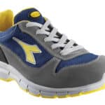 Diadora SCARPE ANTINFORTUNISTICA BASSE S1P SRC RUN TEXTILE LOW Col. Grigio/Blu Mis. 41