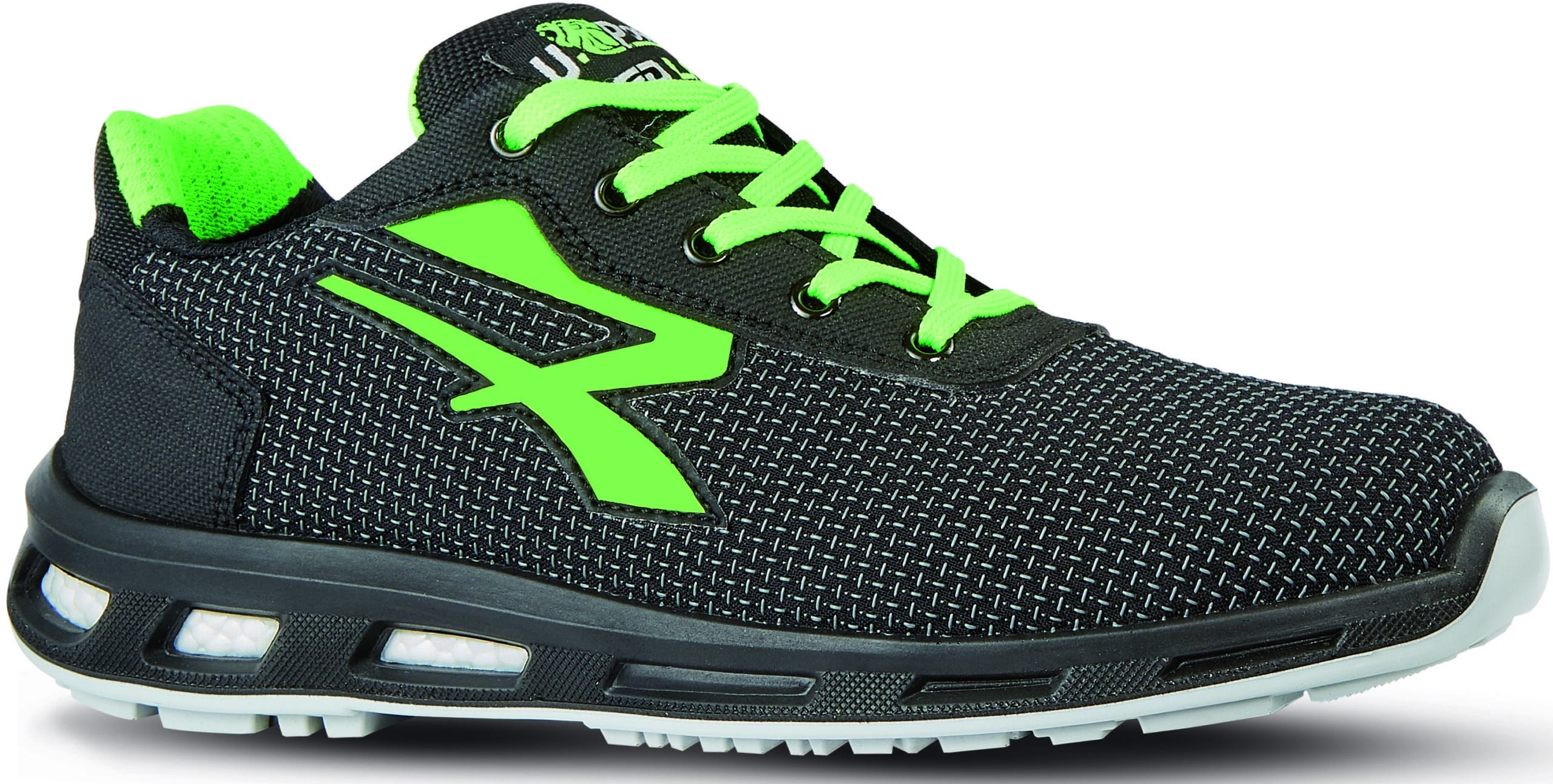 1101258.jpg U-Power SCARPE ANTINFORTUNISTICA BASSE S3 SRC REDLION STRONG Col. Antracite Mis. 40 - immagine 1