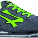 U-Power SCARPE ANTINFORTUNISTICA BASSE S1P SRC REDLION POINT Col. Grigio Mis. 45