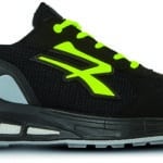 U-Power SCARPE ANTINFORTUNISTICA BASSE S1P SRC ESD REDPREMIUM ELVIS Col. Nero Mis. 42