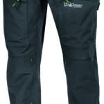 U-Power PANTALONE HORIZON Col. Grigio/Verde Mis. XL