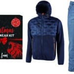 U-Power CHRISTMAS WORKWEAR KIT SPOCK DEEP BLU + JAM DENIM  Mis.  M