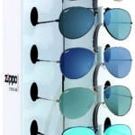 Zippo ASSORTIMENTO OCCHIALI DA SOLE 9 PAIA + ESPOSITORE  OBP-36B