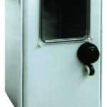 CONTENITORE MONOFASE CONTATORE ENEL  Senza vetro d'ispezione cm. 23x24x42 h