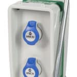 Fanton QUADRO ELETTRICO EOLO  3 prese 200-250V IP44 cm. 15,6x18,5x33,8 h