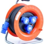 Rosi AVVOLGICAVO ELETTRICO INDUSTRIALE 4001cavo mt.30 3P  16A 2P+E 400V IP44