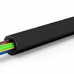 CAVO MULTIPOLARE FLESSIBILE H05VV-F RT. 100 MT. col. Nero Sezione 3x0,75