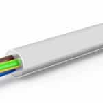 CAVO MULTIPOLARE FLESSIBILE H05VV-F RT. 100 MT. col. Bianco Sezione 3x1,5