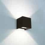 Century APPLIQUE BIDIREZIONALE QUADRATO A LED UP&DOWN+ 20 W-800 lm-3.000K/4.000K/6500K Col. Corten