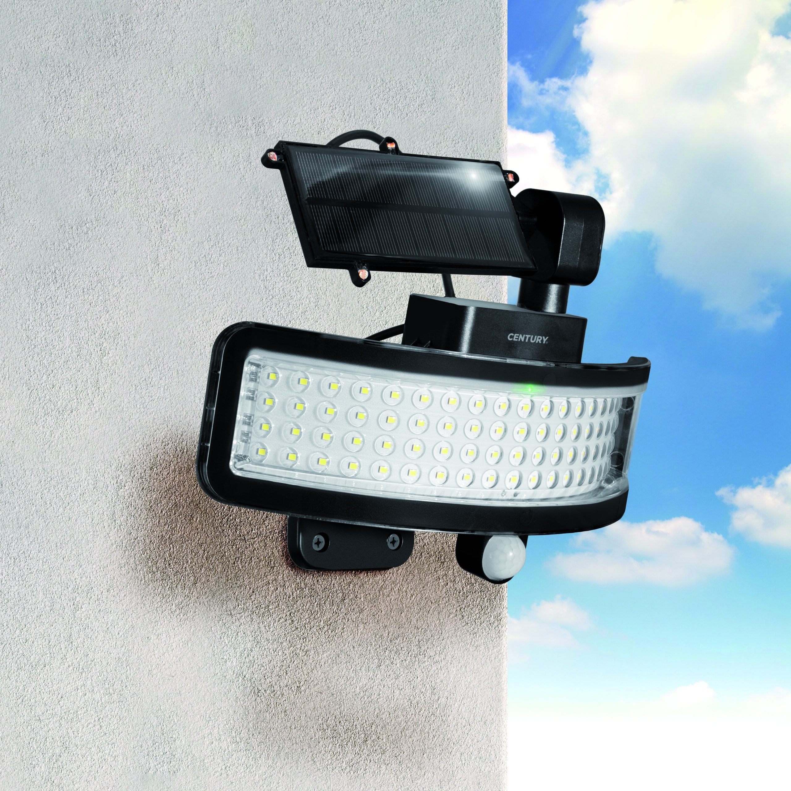 1204687.jpg Century PROIETTORE SOLARE A LED MOTORIZZATO GIRASOLE 7 W - 800 lumen - 4.000K - immagine 1