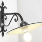 LAMPADA TULIPANO CON PIATTO Ø cm.27 1x100 Watt