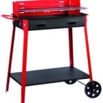 BARBECUE CON RUOTE cm. 60x40x85 h