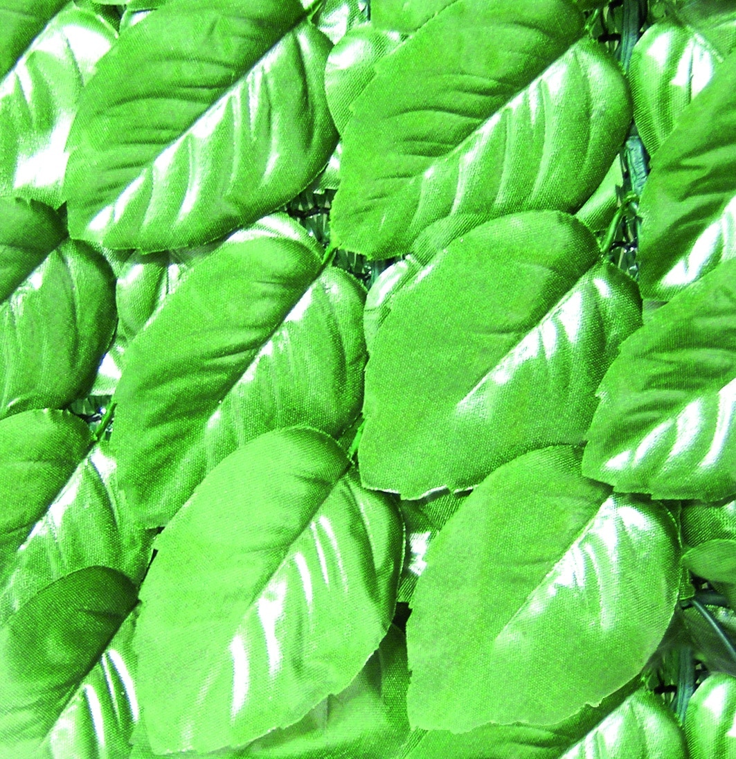 1305007.jpg Confine SIEPE ARTIFICIALE LAURO PLUS CON RETE OMBREGGIANTE mt. 1,5x3 - immagine 1