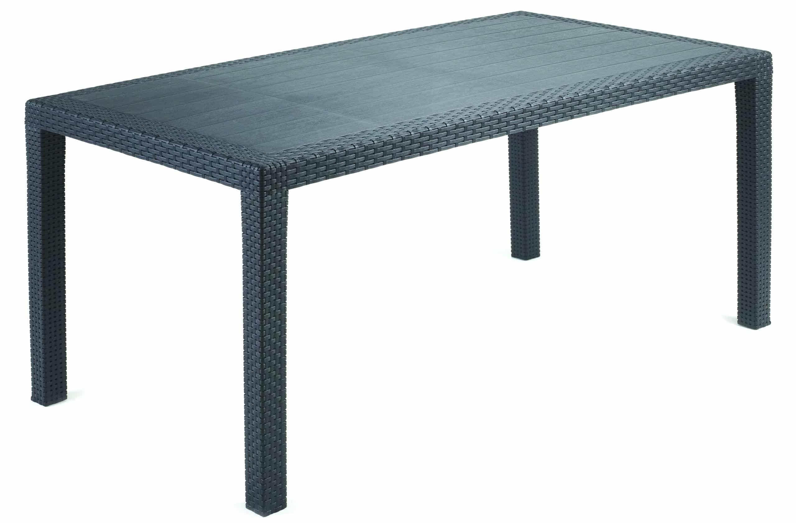 1307140.jpg TAVOLO JOKER cm. 138x78x72 h col. Antracite - immagine 1