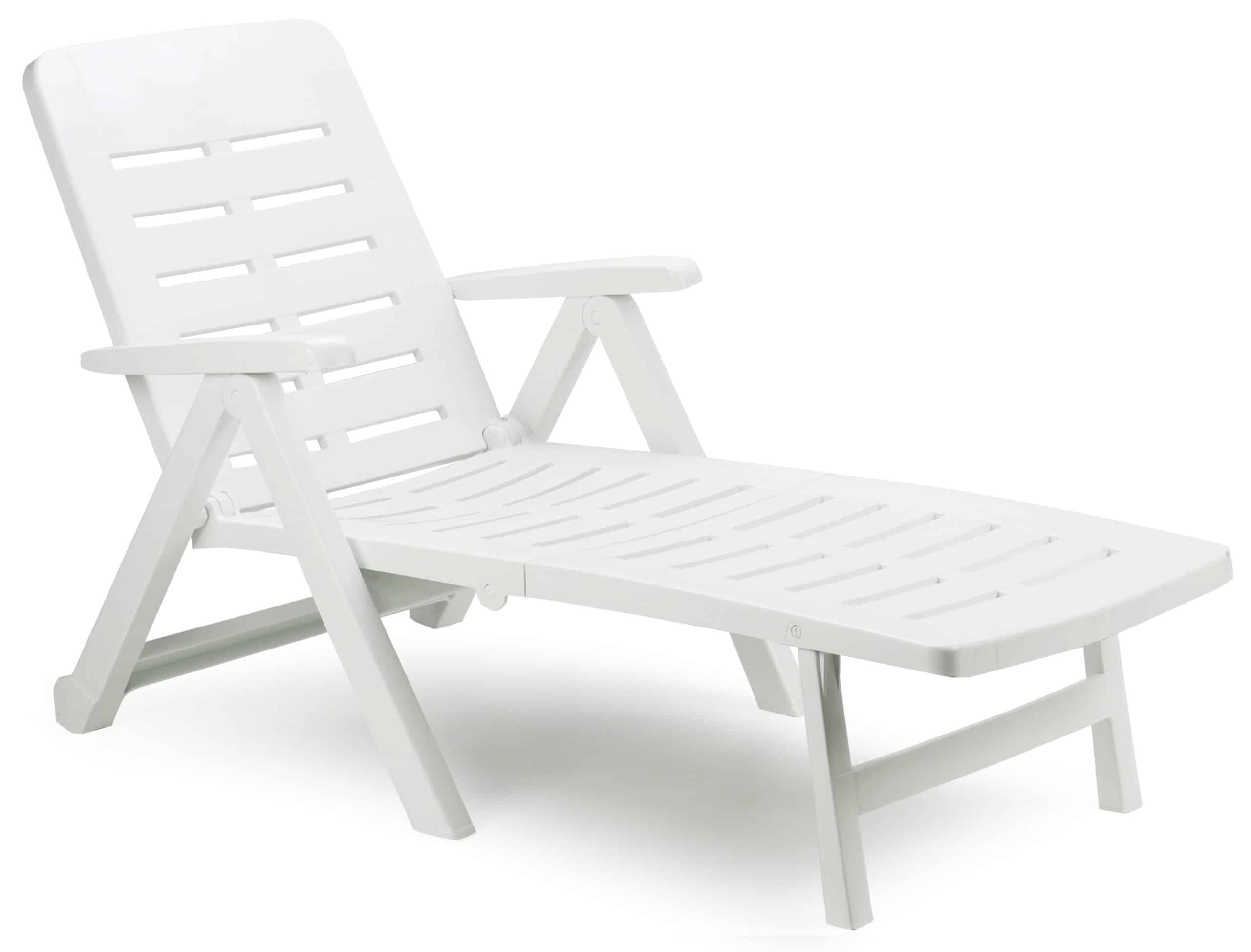 1307149.jpg LETTINO PIEGHEVOLE CON RUOTE SMERALDO cm. 189x72x96 h col. Bianco - immagine 1