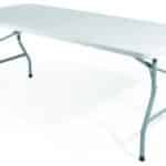 TAVOLO PIEGHEVOLE ''CATERING'' cm. 180x70x78 h col. Bianco