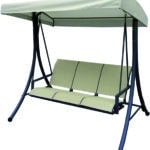 DONDOLO A 3 POSTI cm. 165x125x178 h col. Ecrù