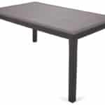 TAVOLO PRINCE cm. 150x90x72 h col. Testa di moro