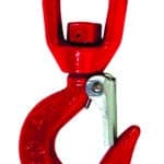 GANCIO DI SOLLEVAMENTO GIREVOLE CON SICURA  portata kg.3200