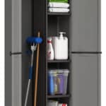 Keter ARMADIO PORTASCOPE JOLLY cm. 68x39x166 h col. Grigio