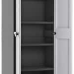 Keter ARMADIO TUTTOPIANI TITAN XL cm. 80x44x182 h col. Antracite/Grigio