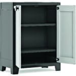 Keter ARMADIO BASSO TITAN XL cm. 80x44x100 h col. Antracite/Grigio