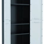Keter ARMADIO TUTTOPIANI LINEAR cm. 68x39x173 h col. Grigio/Nero