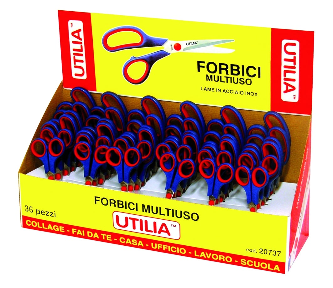 154345.jpg Utilia ESPOSITORE FORBICI MULTIUSO 36 PZ. - immagine 1