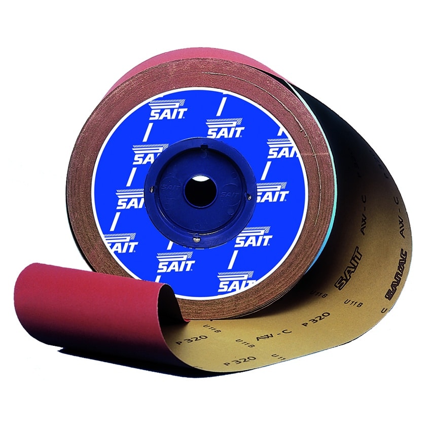 408503.jpg Sait CARTA ABRASIVA RI-SAITAC AW-D mm. 115x50 mt. grana 40 - immagine 1