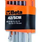 Beta SERIE CHIAVI COMBINATE 9 PZ. Art. 42 N/SC9I mm. 8÷19
