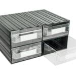 Vipa CASSETTIERA COMPONIBILE PUMA 208/T 4 cassetti mm. 468x370x234 h