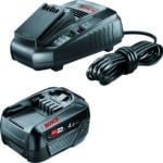Bosch BATTERIA 18V 4,0 Ah + CARICABATTERIA AL 1830CV
