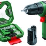 Bosch TRAPANO AVVITATORE A BATTERIA EASYDRILL1200 12V  2 BATT.1,5AH + X34