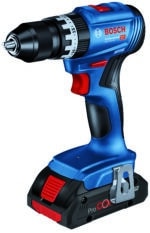 Bosch TRAPANO AVVITATORE CON PERCUSSIONE GSB 18V-45 3 batterie 4,0 Ah in L-Case